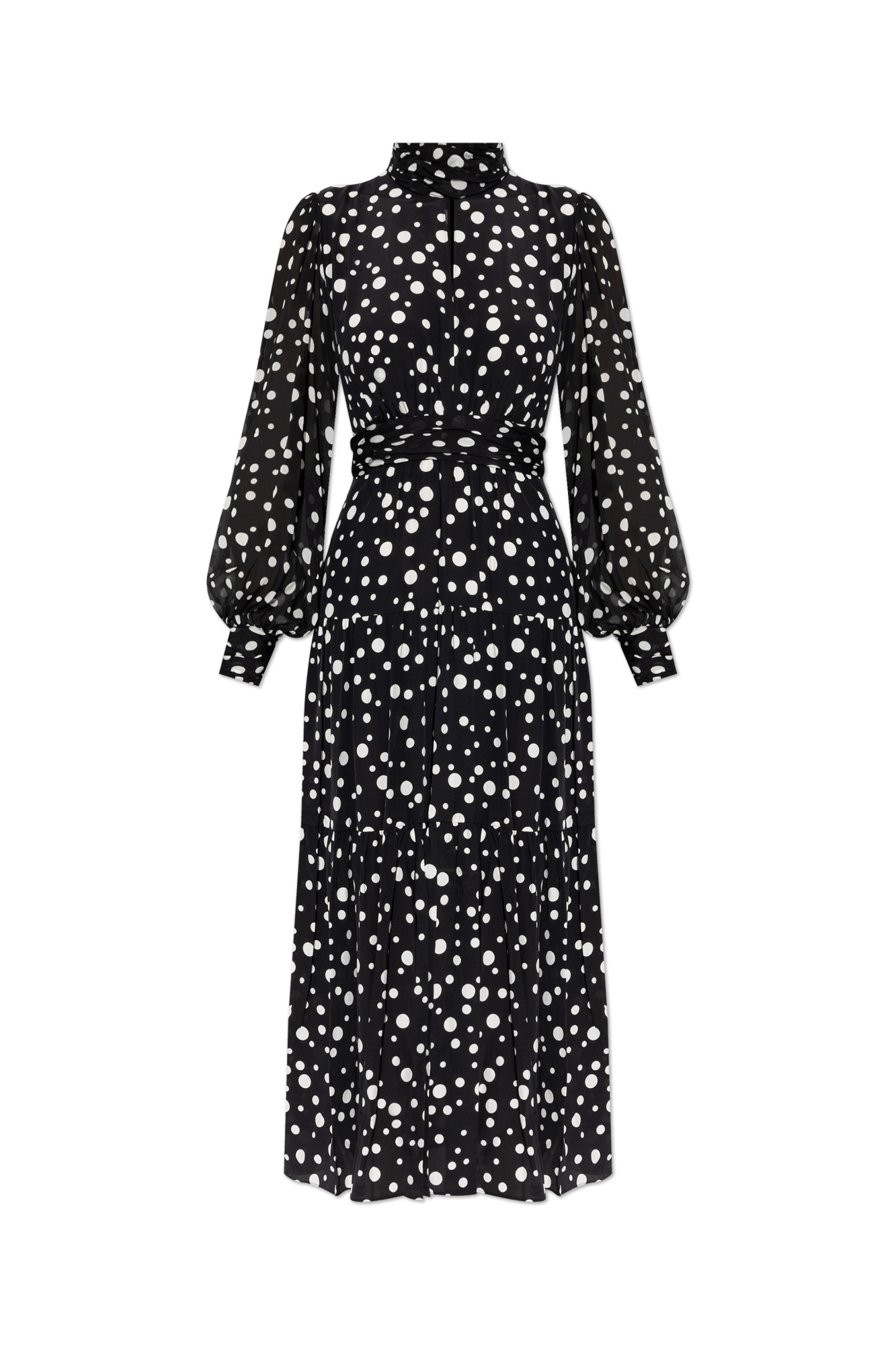 Black Polka Dot Dress Diane Von Furstenberg Vitkac Italy